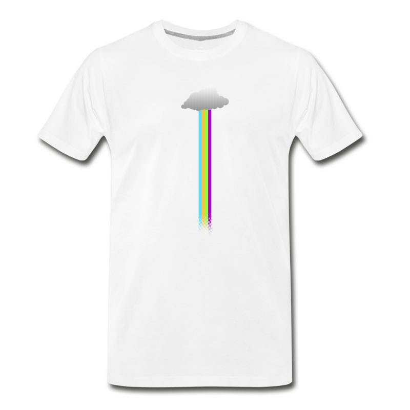 Men's Rainbow Cloud T-Shirt