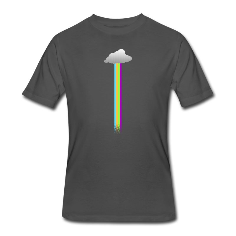 Men's Rainbow Cloud T-Shirt