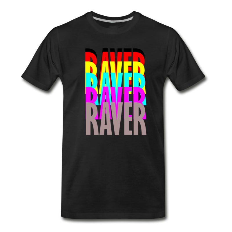 Men's Raver Raver Raver Raver T-Shirt