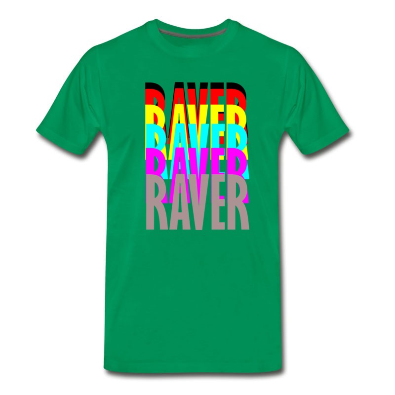 Men's Raver Raver Raver Raver T-Shirt