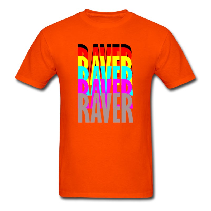 Men's Raver Raver Raver Raver T-Shirt