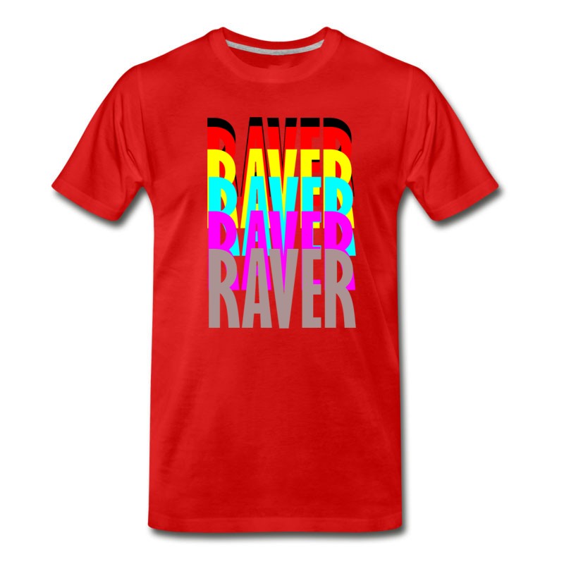 Men's Raver Raver Raver Raver T-Shirt