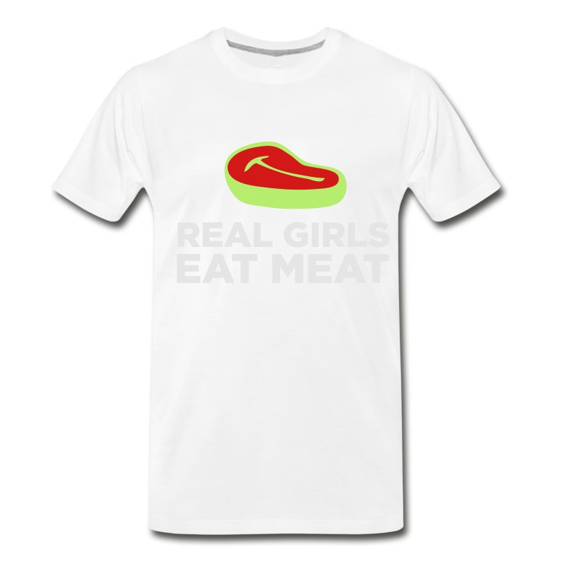 Men's Real Girls Eat Meat! T-Shirt