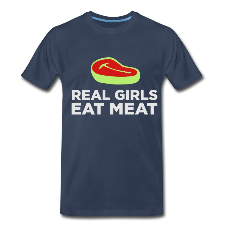 Men's Real Girls Eat Meat! T-Shirt