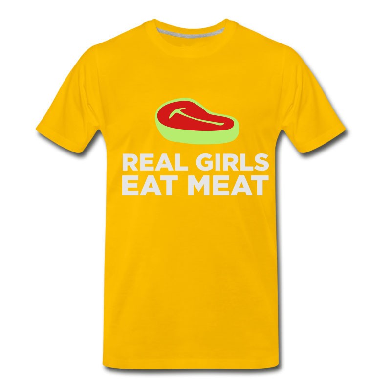 Men's Real Girls Eat Meat! T-Shirt