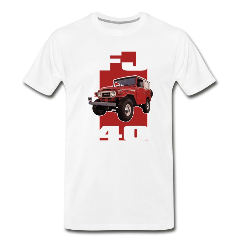 Men's RED FJ40 T-Shirt