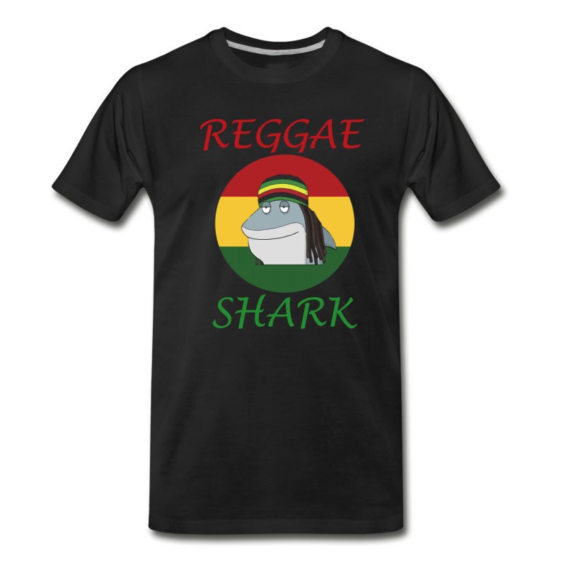 Men's Reggae Shark Dreadlock T-Shirt