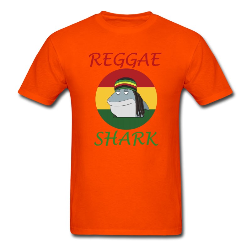 Men's Reggae Shark Dreadlock T-Shirt