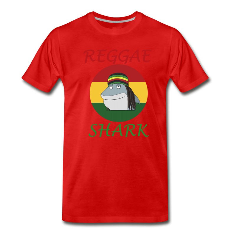 Men's Reggae Shark Dreadlock T-Shirt