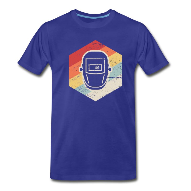 Men's Retro 70s Welder Icon T-Shirt