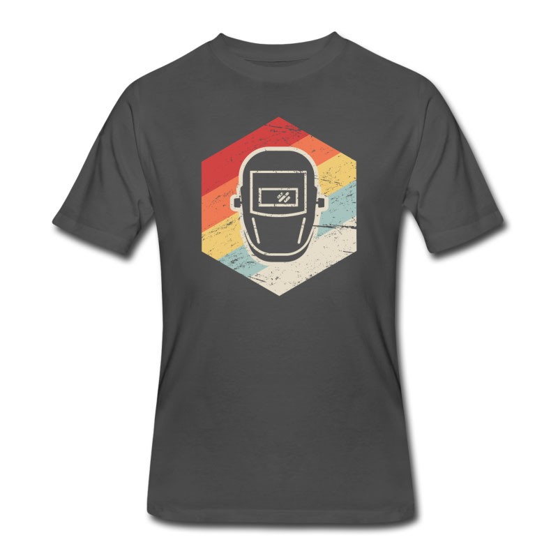 Men's Retro 70s Welder Icon T-Shirt