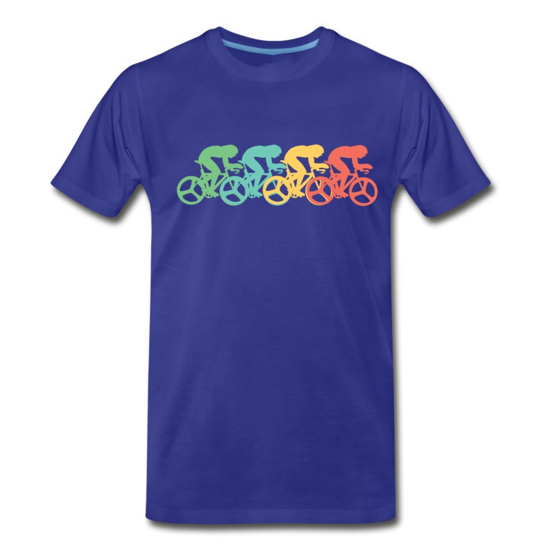 Men's Retro Cycling Pop Art T-Shirt