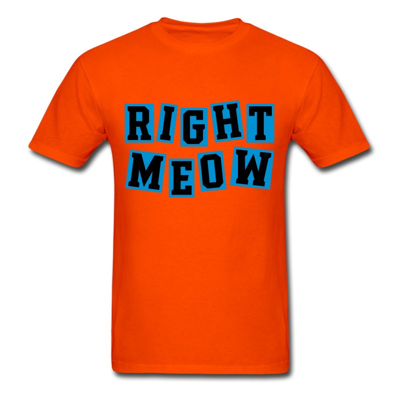 Men's Right Meow T-Shirt