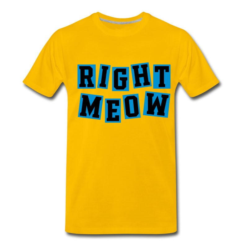 Men's Right Meow T-Shirt