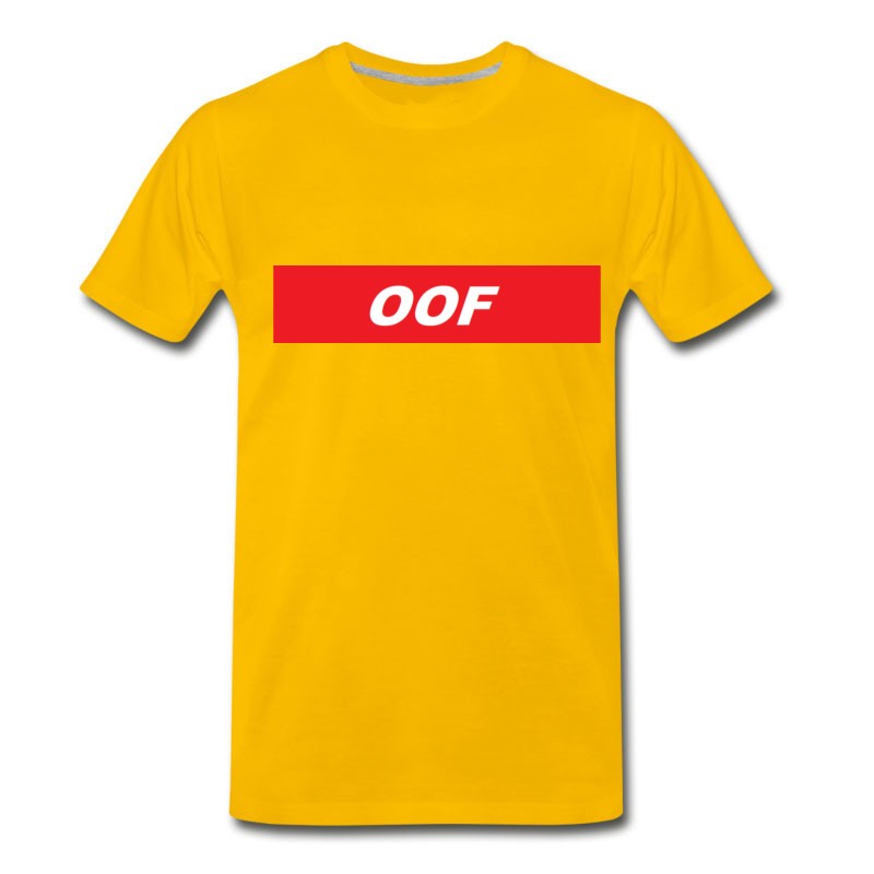 Men S Roblox Supreme Oof T Shirt Pro Tee - oof supreme shirt roblox