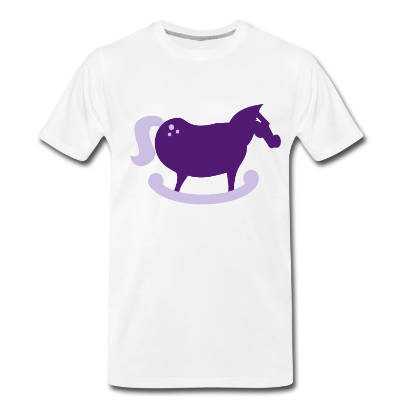 Men's Rocking Horse (2c) T-Shirt