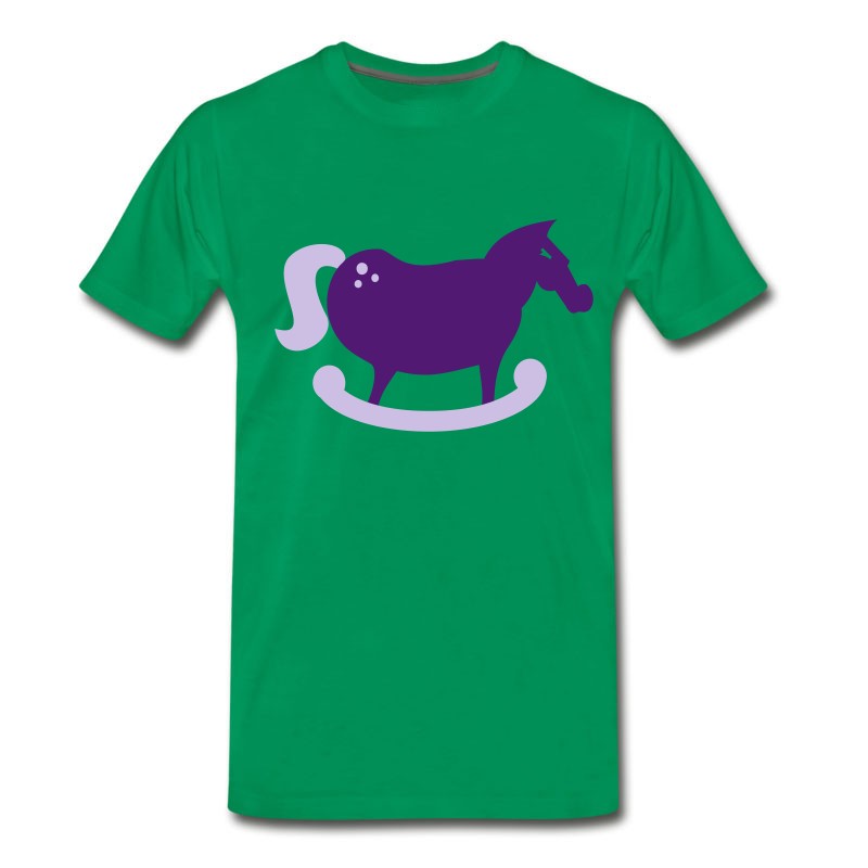 Men's Rocking Horse (2c) T-Shirt