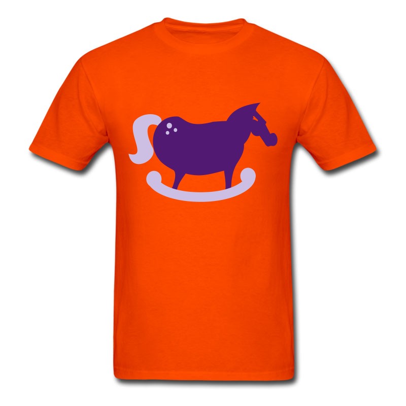 Men's Rocking Horse (2c) T-Shirt