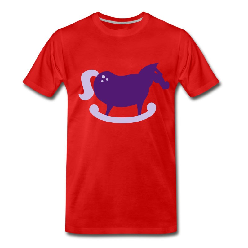 Men's Rocking Horse (2c) T-Shirt