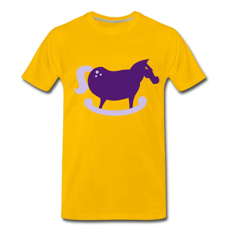 Men's Rocking Horse (2c) T-Shirt