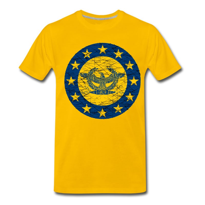 Men's Roman Standard And The EU Flag T-Shirt