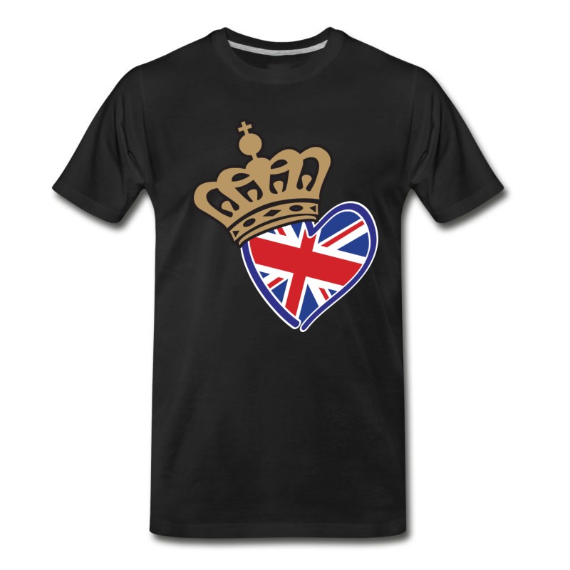 Men's Royal England Union Jack T-Shirt