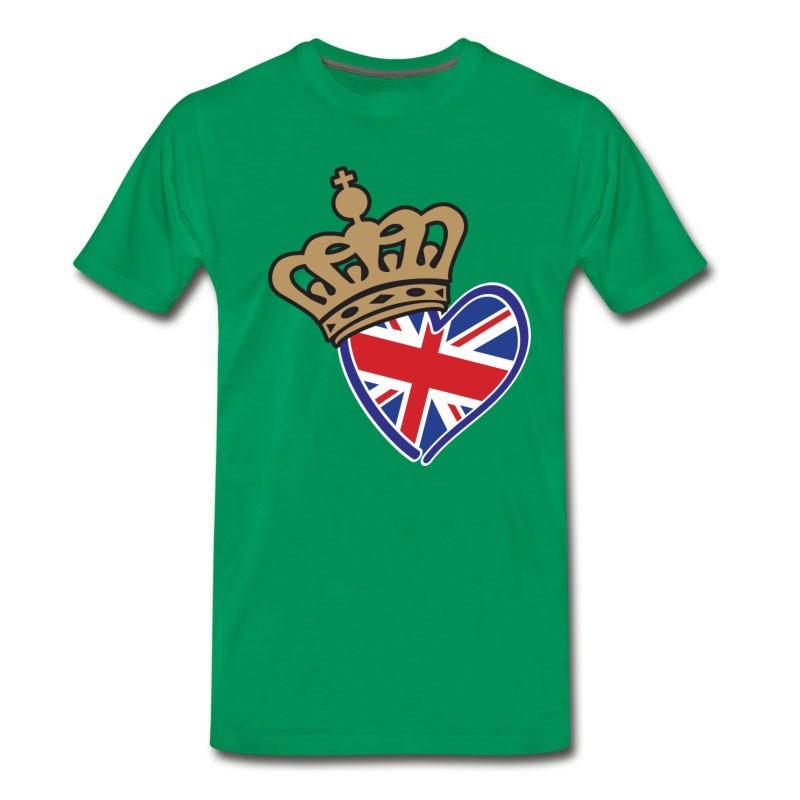 Men's Royal England Union Jack T-Shirt