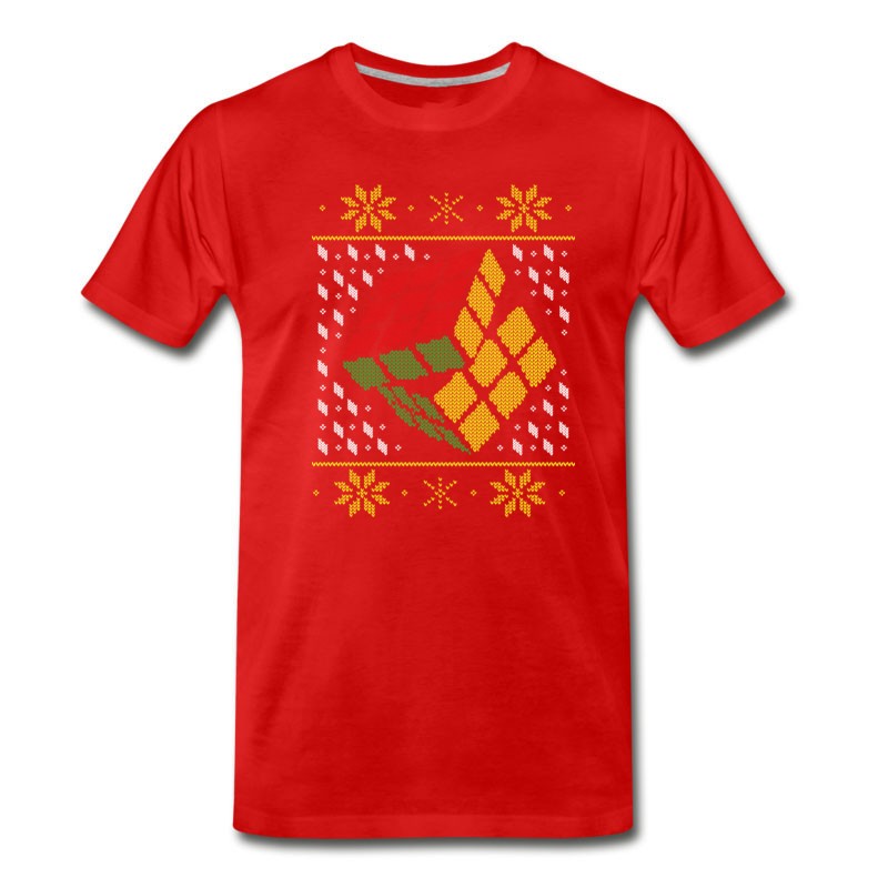 Men's Rubik's Cube Ugly Christmas T-Shirt