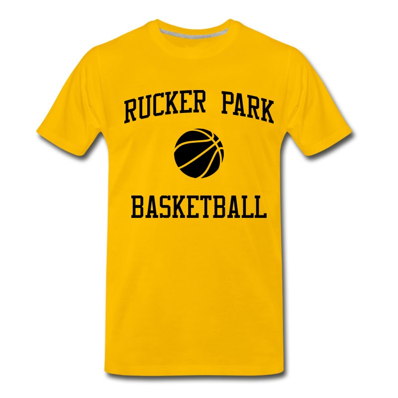 Men's Rucker Park Basketball 2 T-Shirt