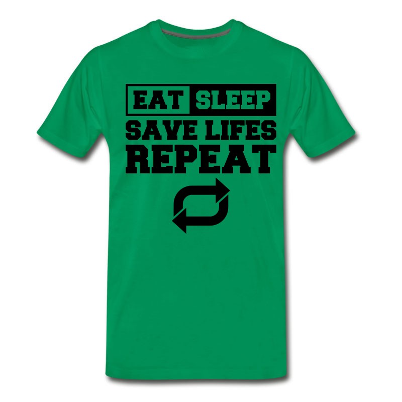 Men's Save Lifes T-Shirt Present Birthday Gift Idea Fun T-Shirt