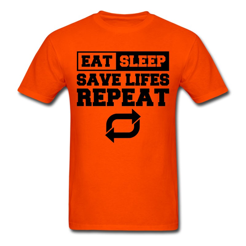 Men's Save Lifes T-Shirt Present Birthday Gift Idea Fun T-Shirt