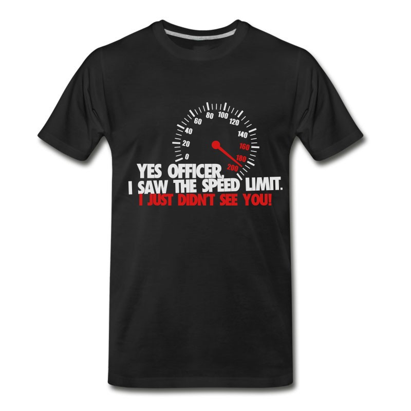 Men's Saw The Speed Limit T-Shirt