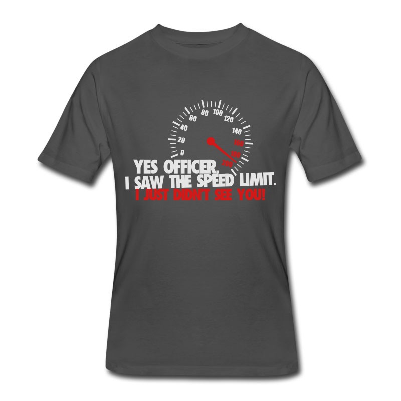 Men's Saw The Speed Limit T-Shirt