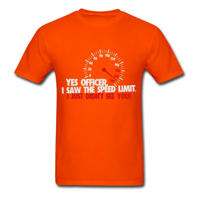 Men's Saw The Speed Limit T-Shirt