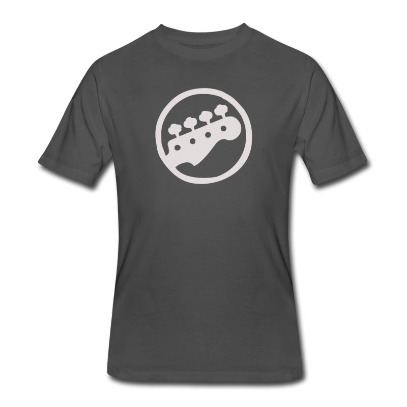 Men's Scott Pilgrim Vs The World Bass Guitar Rock Band T-Shirt