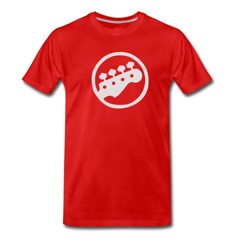 Men's Scott Pilgrim Vs The World Bass Guitar Rock Band T-Shirt