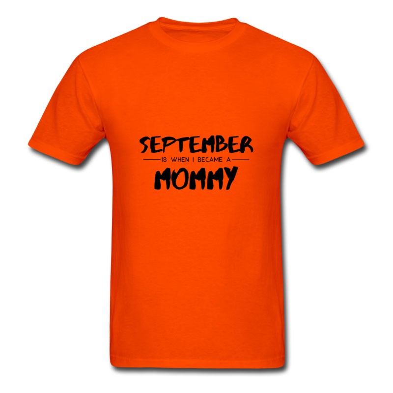 Men's September Mommy - Gift - Shirt T-Shirt