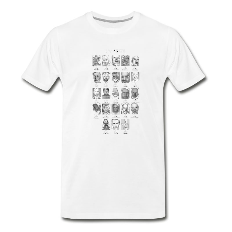 Men's Serial Killer ABCs T-Shirt