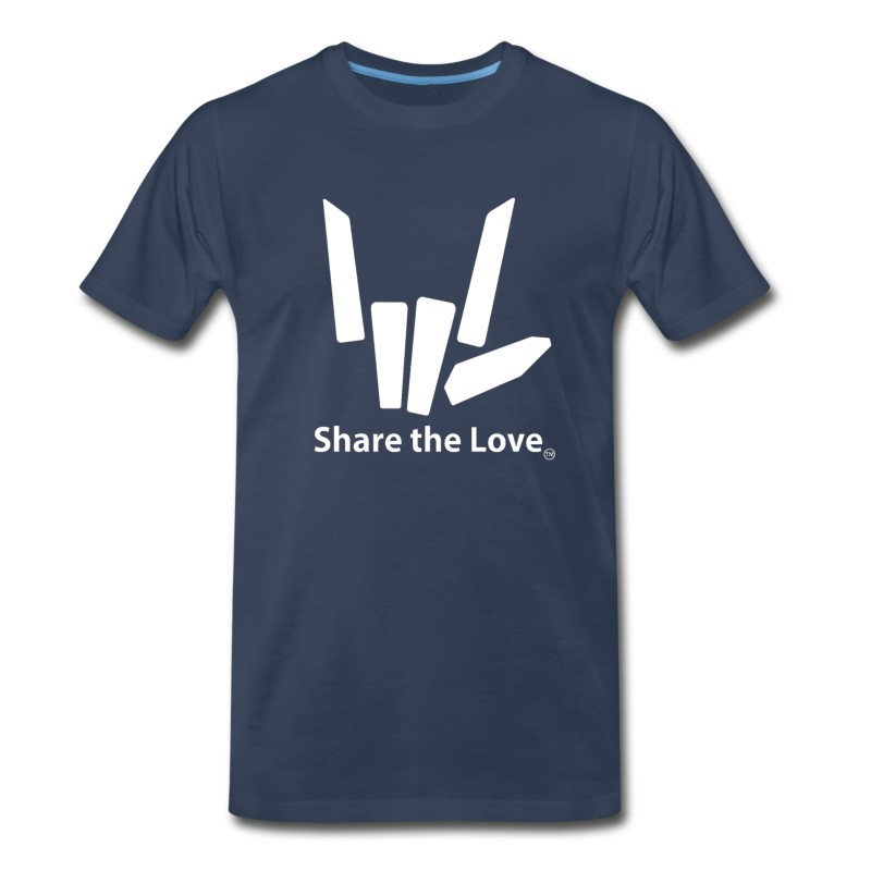 Men's Share The Love T Shirt T-Shirt