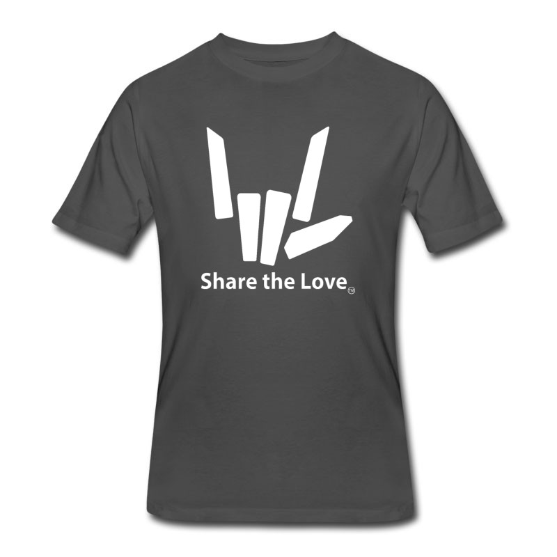 Men's Share The Love T Shirt T-Shirt