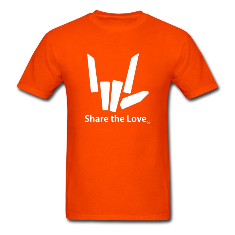 Men's Share The Love T Shirt T-Shirt