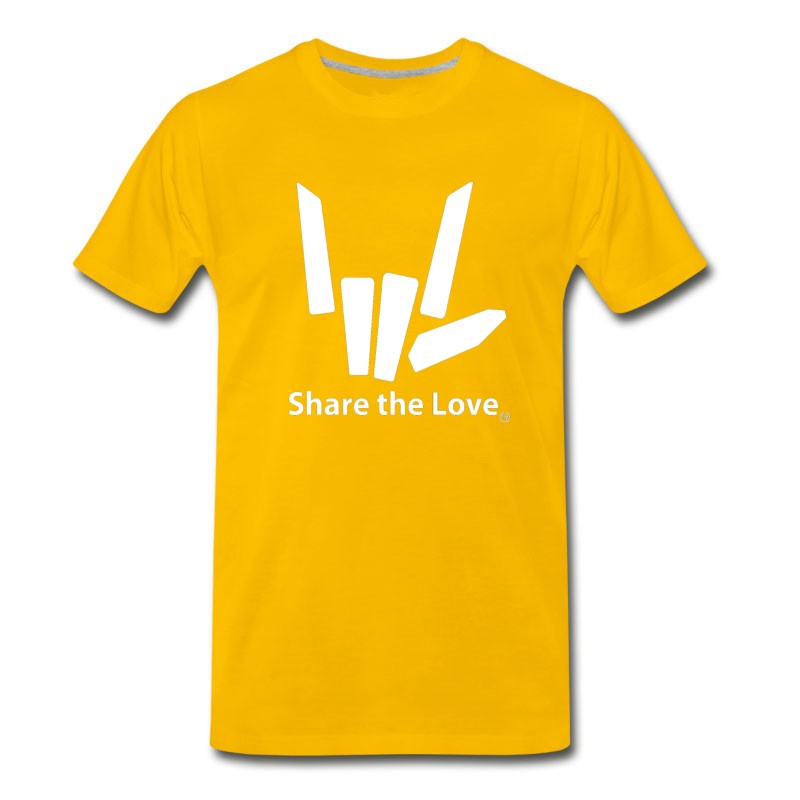 Men's Share The Love T Shirt T-Shirt