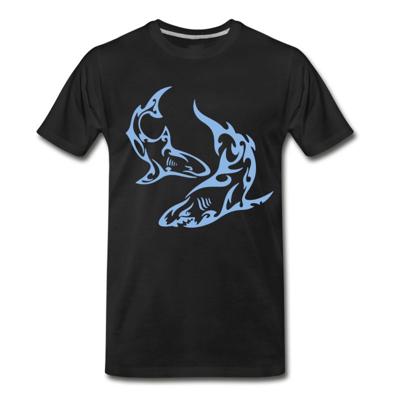 Men's Sharks Tee Shirt T-Shirt