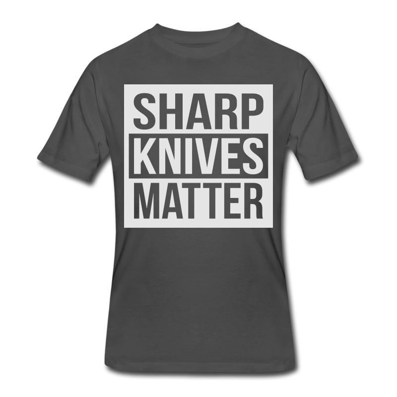 Men's Sharp Knives Matter T-Shirt