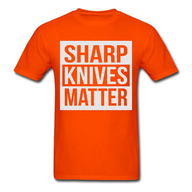 Men's Sharp Knives Matter T-Shirt