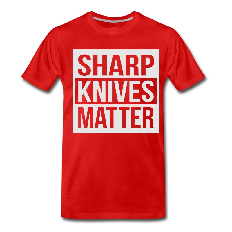 Men's Sharp Knives Matter T-Shirt