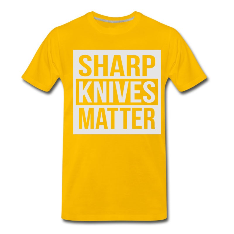 Men's Sharp Knives Matter T-Shirt