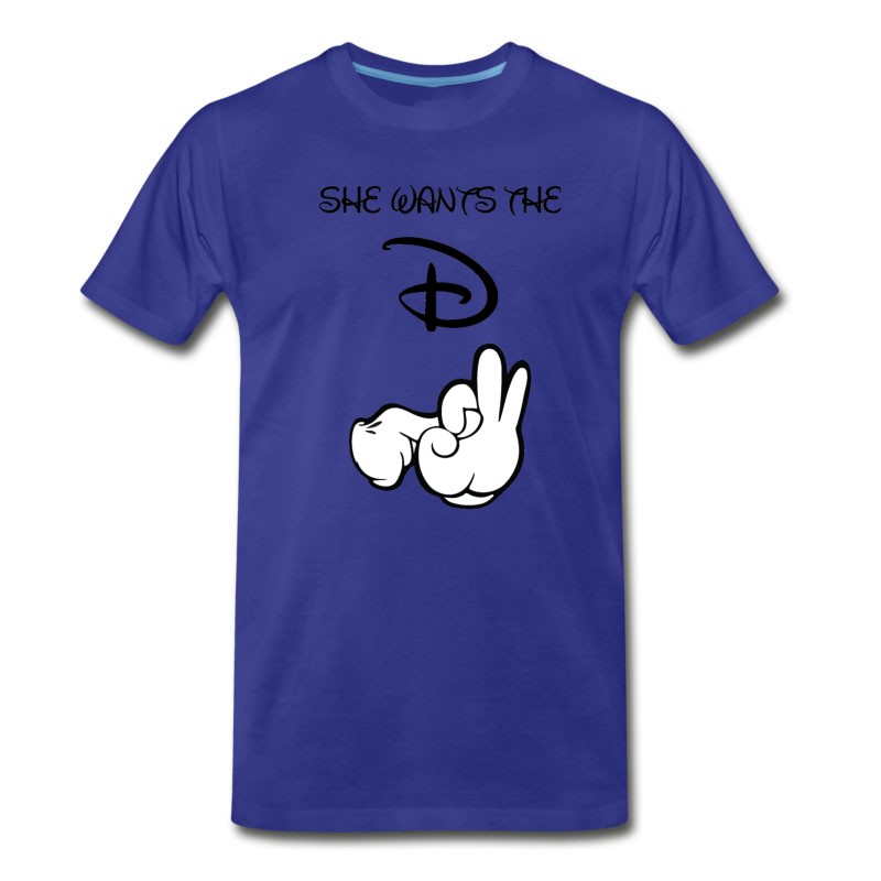 Men's She Wants The Disney D T-Shirt