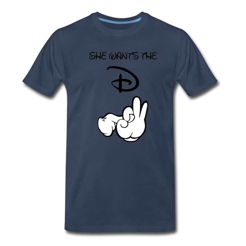 Men's She Wants The Disney D T-Shirt