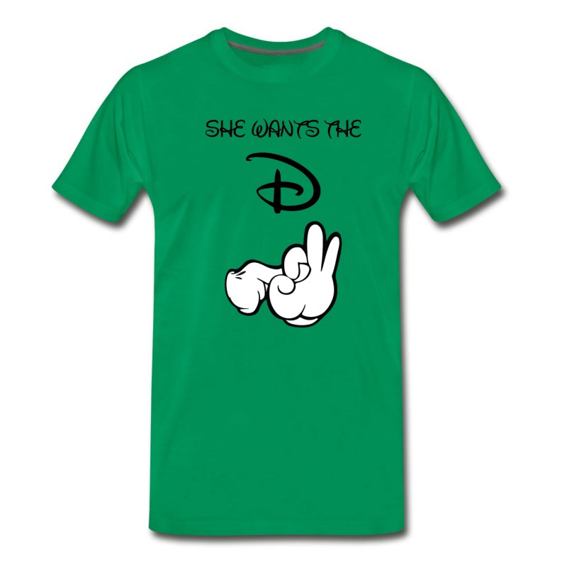 Men's She Wants The Disney D T-Shirt